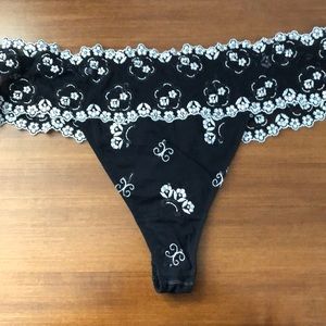 Lise Charmel Thong Panty France Couture Embroidery